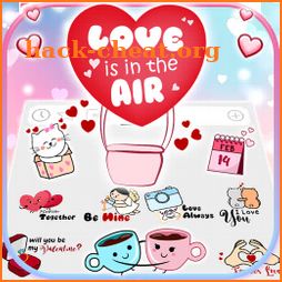 Valentine Love Emoji Stickers icon