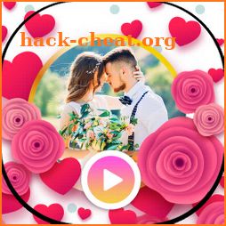 Valentine Video Maker With Music icon
