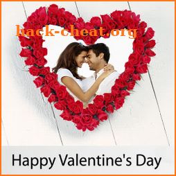 Valentine's day 2020 Love frame icon