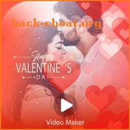 Valentine's day Video Maker Photo Effect wid Music icon