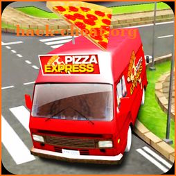 Van Pizza Bike Delivery icon