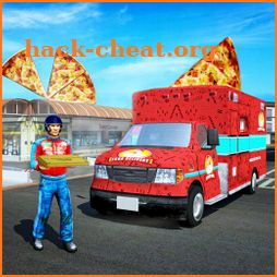 Van Pizza Delivery Boy: Food Games icon
