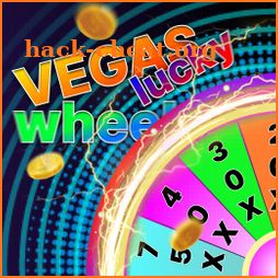 Vegas lucky wheel icon