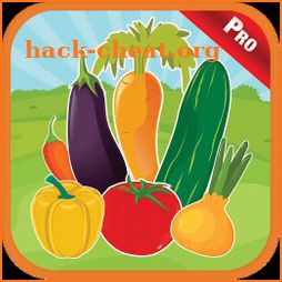 Vegetables Alphabet For Kids - Name & Match Games icon