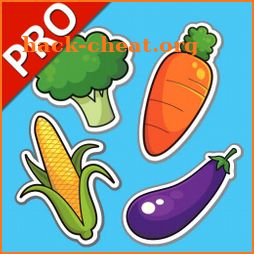 Vegetables Cards PRO (Learn English Faster) icon