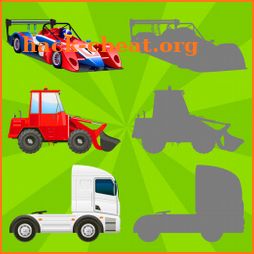 Vehicles Shadow Puzzles for Toddlers! icon