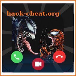 Venom fake video Call and chat icon