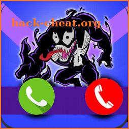 Venom scary fake call video icon