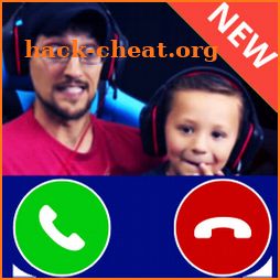 Video Call And Chat For FGTEEV Family Simulation icon