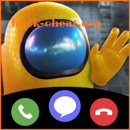 Video call and chat Impostor of among us icon