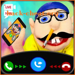 video call and chat simulator with jeffy's icon