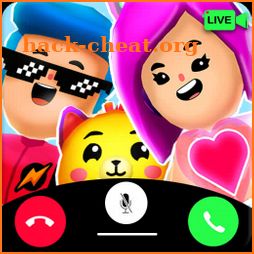 video call, chat simulator and game for pk xd icon