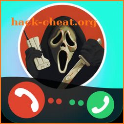 video Call chat with ghostface icon
