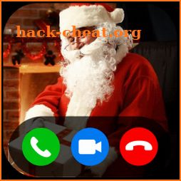 Video Call from Santa Claus (Simulated) icon
