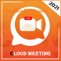 Video Cloud Meeting – Video conference call icon