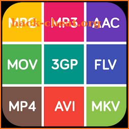 video converter to mp3 and mp4 hd avi,3gp,avi,mkv icon