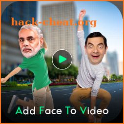 Video face changer - Add face in videostatus maker icon