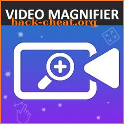 Video magnifier - Pinch to zoom icon