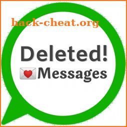View deleted messages & photo recovery icon