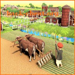 Village Farm Vintage Farming: Village Simulator icon