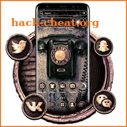 Vintage Telephone Launcher Theme icon