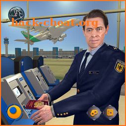 Virtual City Police Airport Manager Family Games icon