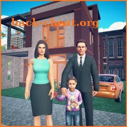 Virtual Dad Life Simulator - Happy Family Games 3D icon