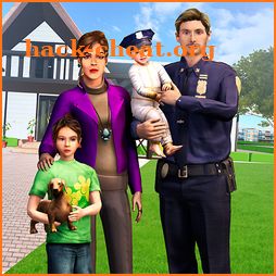 Virtual Families American Dad: Police Family Games icon