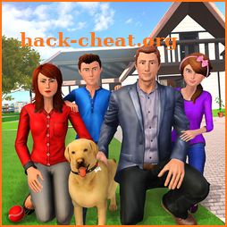 Virtual Family Pet Dog Home Adventure Game icon