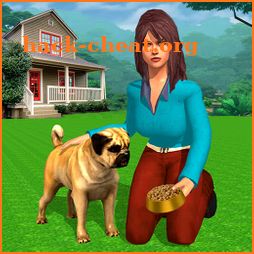 Virtual Family Pet Dog Home Adventure Simulator icon