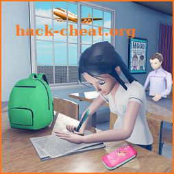 Virtual High School Girl Game- School Simulator 3D icon