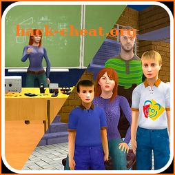 Virtual Mom School Teacher Life Simulator icon
