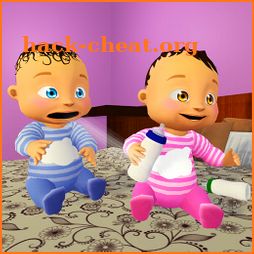 Virtual Mother Twins Baby Life Simulator Games 3D icon