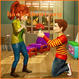 Virtual Neighbor Happy Family: Love Story Games icon