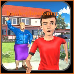 Virtual Neighbor High School Bully Boy Family Game icon