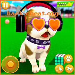 Virtual Puppy Simulator Pet Dog Sim Adventure Game icon
