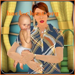 Virtual Single Mom New Baby Born Sim icon
