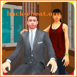 Virtual Step billionaire dad: Dad Simulator Games icon