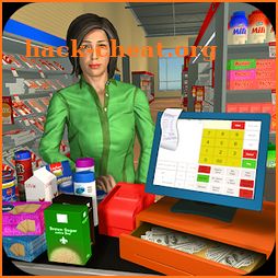 Virtual Supermarket Grocery Cashier 3D Family Game icon