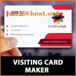 Visiting Card Maker, Sample - Free Card Making App icon