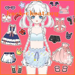 Vlinder Princess2：doll dress up games,style avatar icon