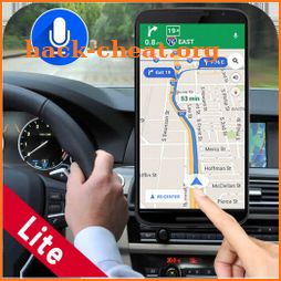 Voice Gps Driving Direction Gps : Maps Navigation icon