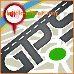 Voice GPS Driving Directions, Route Navigation Map icon