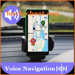 Voice GPS Driving Navigation & Satellite Maps icon