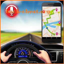 Voice Gps Driving Navigator & Live Earth Map 2019 icon