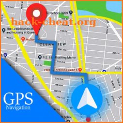 Voice GPS Driving Route : Gps Navigation & Maps icon