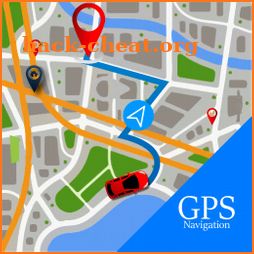 Voice GPS Driving Route : GPS Navigation Maps Free icon