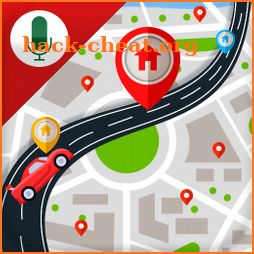 Voice GPS Navigation & Map Traffic - Route Finder icon