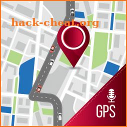 Voice GPS Navigation Direction icon