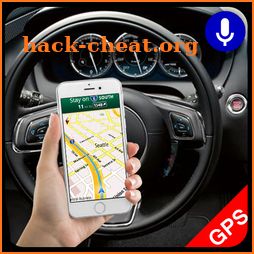 Voice GPS Navigation - Maps Direction Route Finder icon